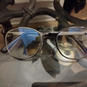 Tom Ford Silver Eyeglasses